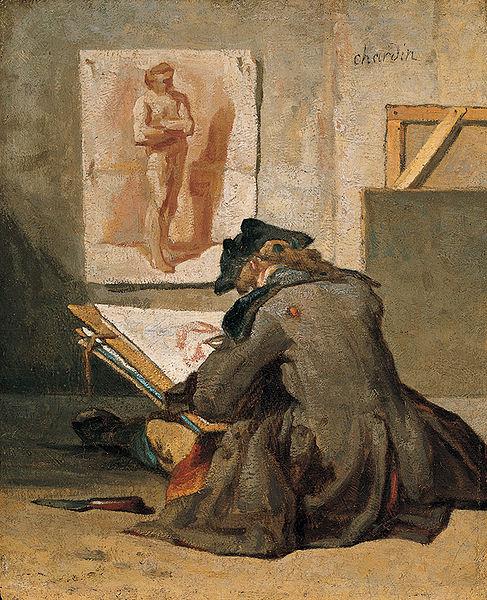 jean-simeon-chardin-young-student-drawing-oil-painting